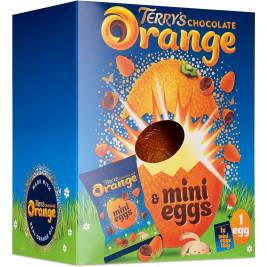 Terry's Chocolate Orange Easter Egg with Mini Eggs (200g)