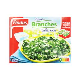 Rau chân vịt sốt kem tươi Findus (500g)