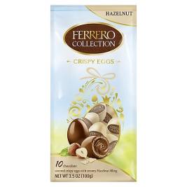 Ferrero 10 Chocolate Eggs W/ Hazelnut (100g)