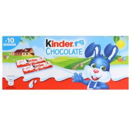 Kinder Chocolate Easter 10 Small Bars (125g)