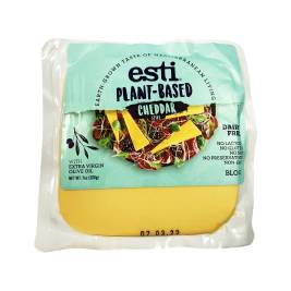 Phô mai thực vật Esti Plant-Based Cheddar, Gói Nhựa 200g