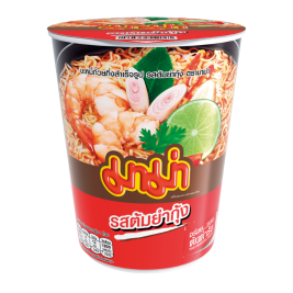 Mama Instant Cup Noodles Shrimp Tom Yum Flavor (60G)