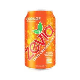Soda Zero Vị Cam Zevia (355ml)