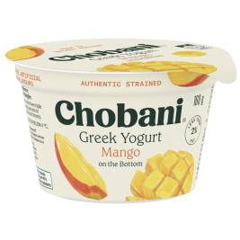 Chobani Greek Yogurt 2% Mango (160g)