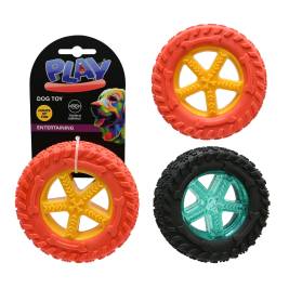 Dog Toy Tyre 2 Assorted