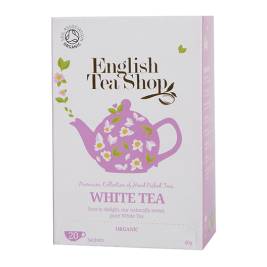 English Tea Shop Organic Pure White Tea 20 ct