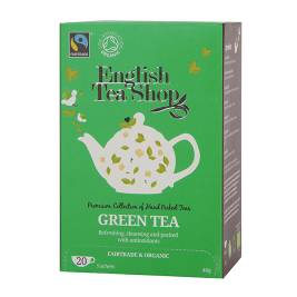 English Tea Shop Organic Pure Green Tea 20 ct