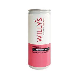 Nước Hữu Cơ Có Gas Kombucha & ACV Vị Mâm Xôi (250ml)