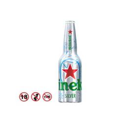 Heineken Beer Silver Aluminum Bottles (330ml)