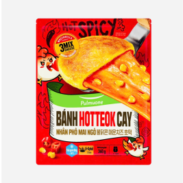 Bánh Hotteok phô mai ngô cay Pulmuone (360g)