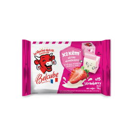 Phô mai Belcube vị dâu (78g)