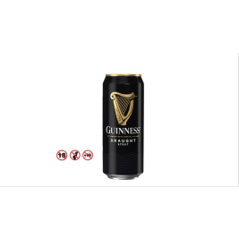 Guinness Draught Beer Stout 4.2% Can (440ml)