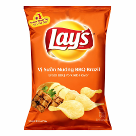 Lay'S Vị Sườn Nướng Bbq Brazil (90g)