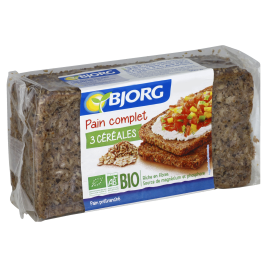 Bánh Mỳ 3 Vị Bột Ngũ Cốc hiệu Bjorg 500g