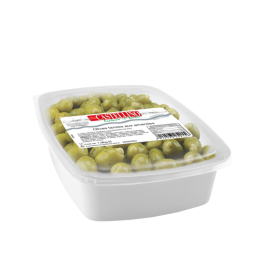 Ô liu xanh nhân hạnh nhân ngâm dầu Olives farcies aux amandes hiệu Castellino 1900g