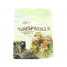 Bánh mì nướng KRISPROLLS Wholegrain Complets hiệu Pagen 225g