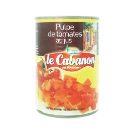 Cà Chua Cắt Hạt Lựu Pulpe De Tomates En Dés Hiệu Le Cabanon 400g