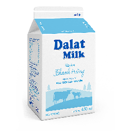 DalatMilk Pasteurized Milk (450ml)