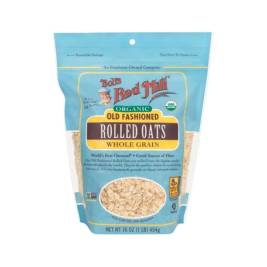 Yến mạch Organic cán cỡ vừa hiệu Bob's Red Mill 454g