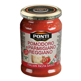 Sốt cà chua và phô mai Pomodoro e Parmigiano Reggiano hiệu Ponti 280g