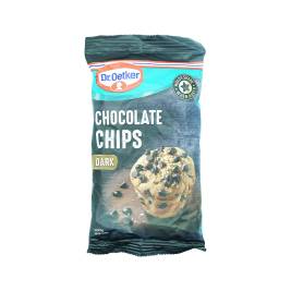 Sô cô la đen nguyên hạt Chocolate Chips Dark hiệu Dr.Oetker 100g