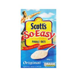 Cháo yến mạch ăn liền Microwaveable Porage Oats hiệu Scott’s So-Easy 360g