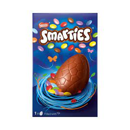 Nestle Smarties Milk Choc Medium Egg 119g