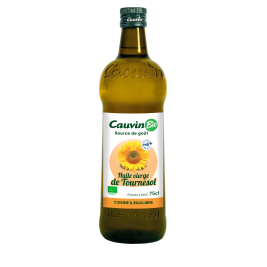 Cauvin Organic Sunflower Oil (750ml)