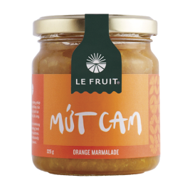 Mứt Cam  hiệu Le fruit  225g 