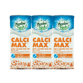 Sữa tươi tiệt trùng giàu canxi ít béo Meadow Fresh (3x200ml)