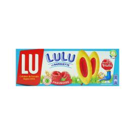 Bánh Quy Nhân Mâm Xôi Lulu La Barquette Framboise Hiệu Lu 120g