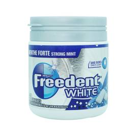 Kẹo Cao Su Trắng Vị Bạc Hà Cay Menthe Forte Hiệu Wrigley'S Freedent 84g