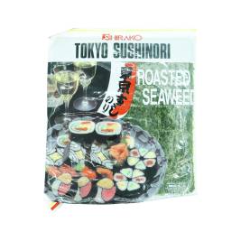 Rong biển cuộn sushi Tokyo Sushinori Roasted Seaweed hiệu Shirako 25g