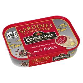 Cá Mòi Kiểu Cổ Điển với 5 Loại Tiêu (135g)