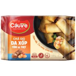 Chả giò da xốp tôm thịt Cầu Tre (400g)