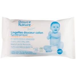 Khăn Bông Em Bé  HiệU Douce Nature (40Pcs)
