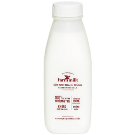 Farm Milk No Sugar Pasteurized Milk (500ml)