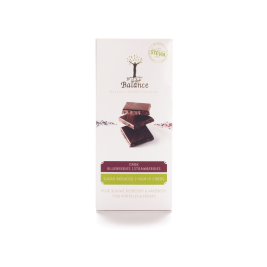 Balance Thanh Socola Đen Việt Quất & Dâu (85g)