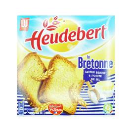 Bánh Mì Nướng Vị Bơ Và Muối La Bretonne Hiệu Lu Heudebert 290g