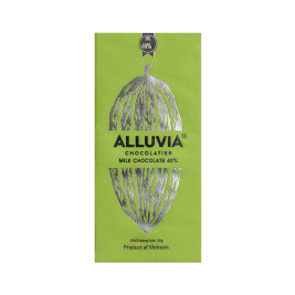 Alluvia Milk Chocolate Tablet 40%  30g 