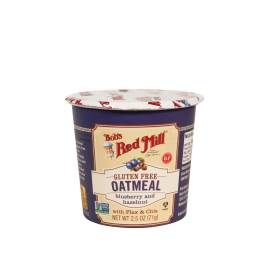 Bob's Red Mill Oatmeal Cup Bluebr Hazelnut (71g)