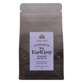 Trà Earl Grey Hữu Cơ hiệu Folliet  100g 