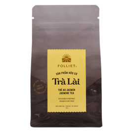 Trà Lài Hữu Cơ hiệu Folliet  100g 