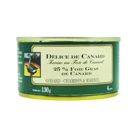 Pate gan vịt 25% Terrine Foie Gras hiệu Godard 130g