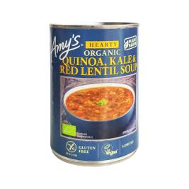 Amy's Org. Quinoa,Kale & Red Lentil Soup (408g)