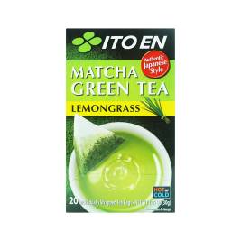Trà túi lọc hương sả chanh Matcha Green Tea Lemongrass hiệu ITO EN 30g
