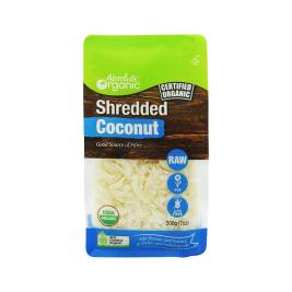 Cơm Dừa Khô Xé Raw Shredded Coconut Hiệu Absolute Organic 200g