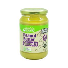 Absolute Organic Peanut Butter Smooth (340g)