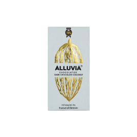 Alluvia Dark Chocolate 70% with Coconut 80g