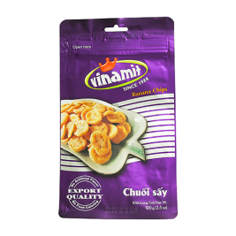 Chuối chiên sấy chân không Vinamit  100g 